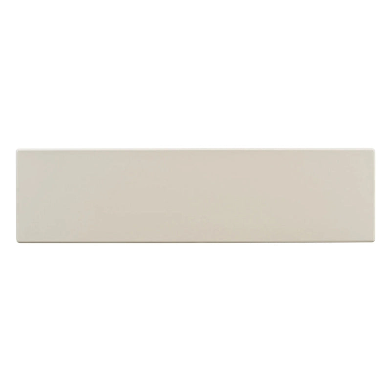 Consolle impiallacciata in acacia beige/nera, montaggio 1 persona, 152 cm