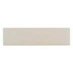 Consolle impiallacciata in acacia beige/nera, montaggio 1 persona, 152 cm