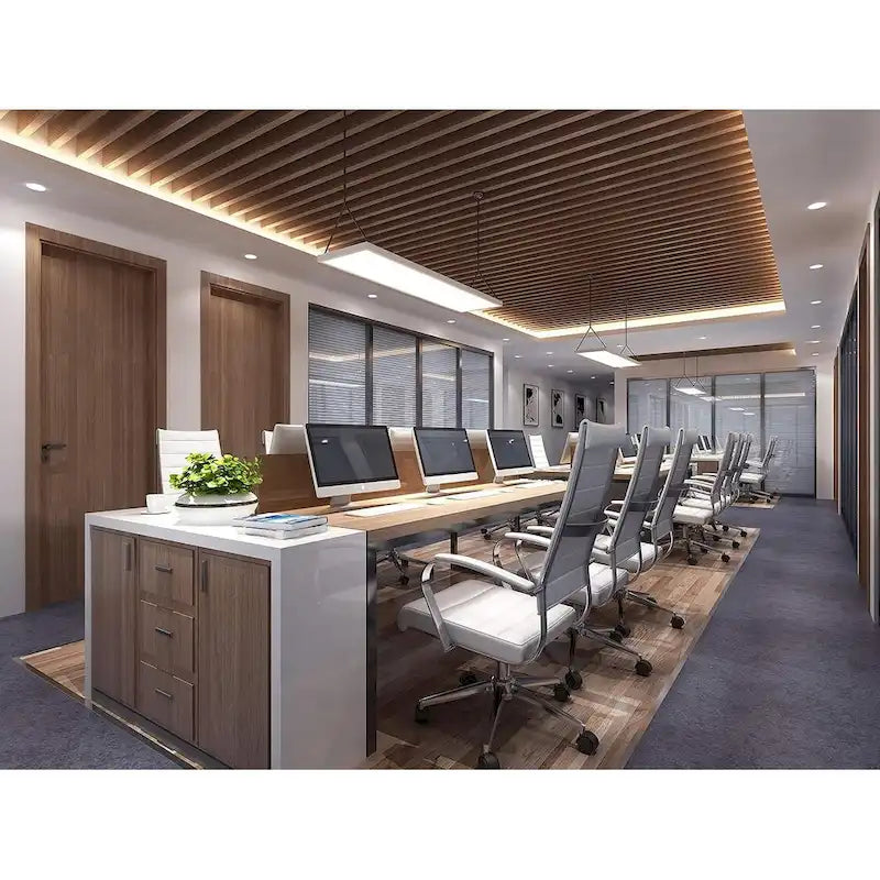 Sedia girevole con schienale alto – Pelle PU, a coste – Marrone / Nero / Cuoio / Bianco / Grigio / Tutto Nero – 1 persona