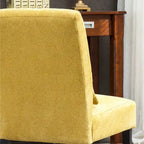 Poltrona a pozzetto in ciniglia senza braccioli con cuscino, 1 posto – Arancione / Giallo / Blu-verde petrolio / Cioccolato / Rosso / Verde
