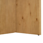 Set da pranzo rotondo 5 pezzi, Naturale/Nero, 4 posti