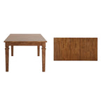 Tavolo da Pranzo Allungabile Rustico, Multicolore, Posti 6–8
