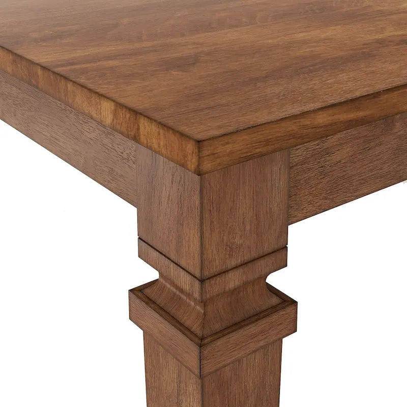 Tavolo da Pranzo Allungabile Rustico, Multicolore, Posti 6–8