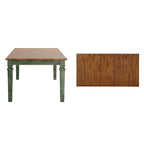 Tavolo da Pranzo Allungabile Rustico, Multicolore, Posti 6–8