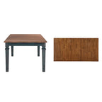 Tavolo da Pranzo Allungabile Rustico, Multicolore, Posti 6–8
