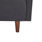 Grigio chiaro / Giallo / Grigio scuro – Poltrona letto convertibile, set da 2