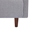 Grigio chiaro / Giallo / Grigio scuro – Poltrona letto convertibile, set da 2