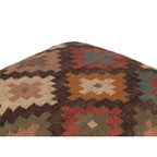 Sgabello Ottomano Kilim Mandorla – 1 Posto