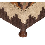 Sgabello Ottomano Kilim Mandorla – 1 Posto