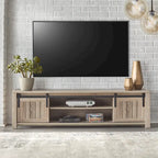 Simple Living Glasbern Barn Door TV Console