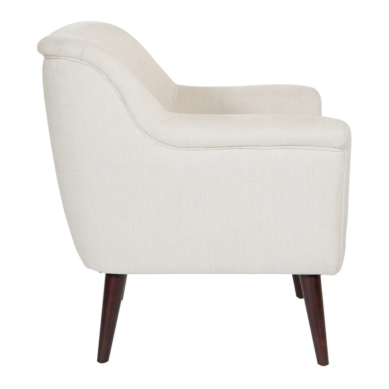 Poltrona d'accento, bracciolo arrotolato, seduta singola – Carbone / Turchese / Rosso / Grano / Blu