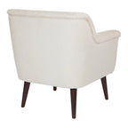 Poltrona d'accento, bracciolo arrotolato, seduta singola – Carbone / Turchese / Rosso / Grano / Blu