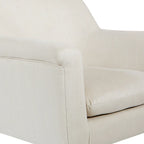 Poltrona d'accento, bracciolo arrotolato, seduta singola – Carbone / Turchese / Rosso / Grano / Blu