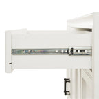 Set TV 3 Pezzi Bianco Effetto Invecchiato – Adatto a TV fino a 65"