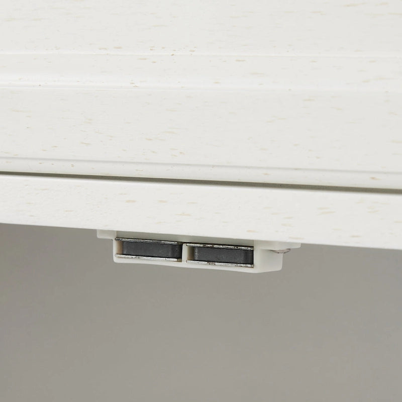 Set TV 3 Pezzi Bianco Effetto Invecchiato – Adatto a TV fino a 65"