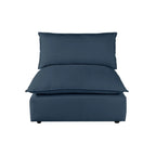 Poltrona modulare senza braccioli – Ardesia / Perla / Naturale / Blu Navy / Ruggine – Seduta singola