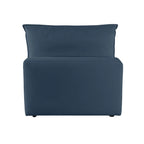 Poltrona modulare senza braccioli – Ardesia / Perla / Naturale / Blu Navy / Ruggine – Seduta singola