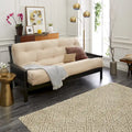Materasso futon matrimoniale in granito grigio, 1 persona