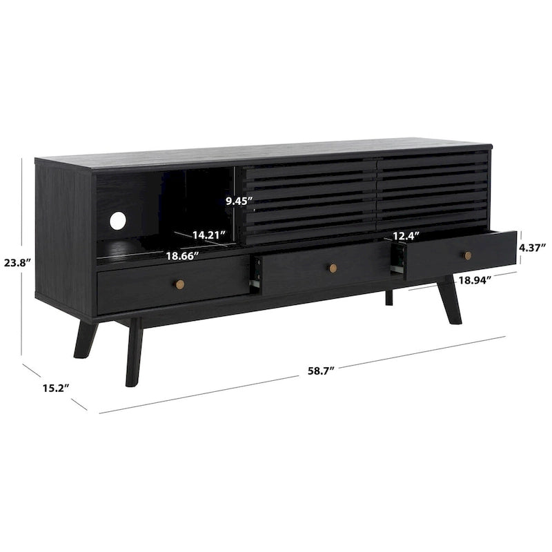 Mobile TV moderno multicolore con 3 cassetti – Adatto a TV fino a 65"