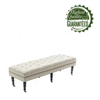 Panca d'accento in tessuto grigio scuro/beige con ruote, 1 posto