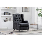 Poltrona d'accento imbottita – Nera / Blu scuro / Beige / Cammello, Stile Mid-Century, 1 posto