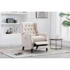 Poltrona d'accento imbottita – Nera / Blu scuro / Beige / Cammello, Stile Mid-Century, 1 posto