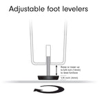 Mobile TV – Multicolore, 4 ante, largo 172 cm, adatto per TV fino a 75"