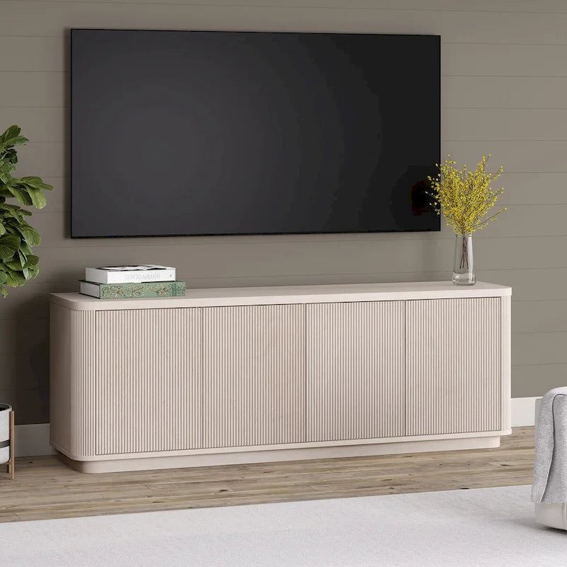 Mobile TV – Multicolore, 4 ante, largo 172 cm, adatto per TV fino a 75"