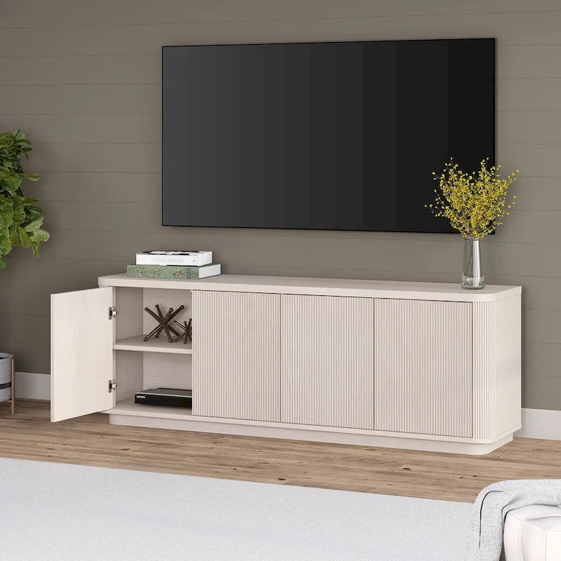 Mobile TV – Multicolore, 4 ante, largo 172 cm, adatto per TV fino a 75"