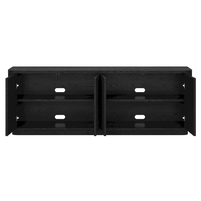 Mobile TV – Multicolore, 4 ante, largo 172 cm, adatto per TV fino a 75"