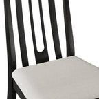 Set da pranzo 5 pezzi, bianco / grigio / marrone / nero, 4 posti a sedere