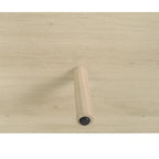 Mobile contenitore scorrevole a 3 ante – Naturale / Nero