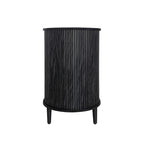 Mobile contenitore scorrevole a 3 ante – Naturale / Nero