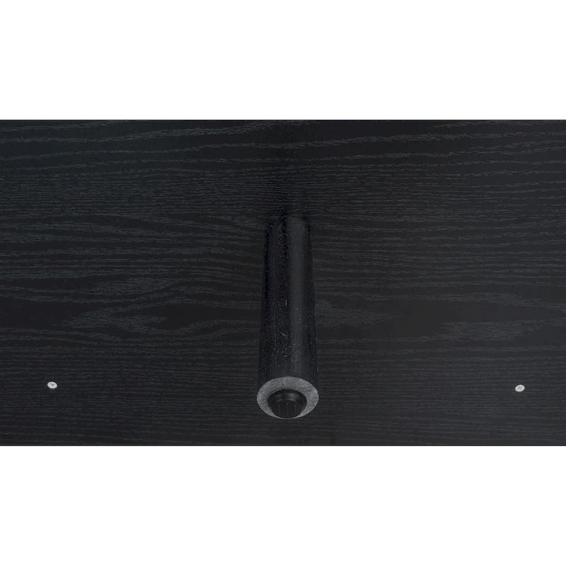 Mobile contenitore scorrevole a 3 ante – Naturale / Nero